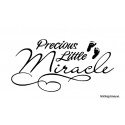 Väggtext - Precious Little Miracle