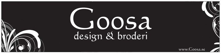 Goosa design & broderi